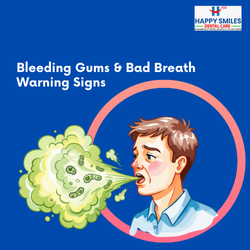 Bleeding gums bad breath